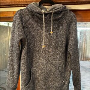 TenTree Heather Blue Cowl Neck Hoodie